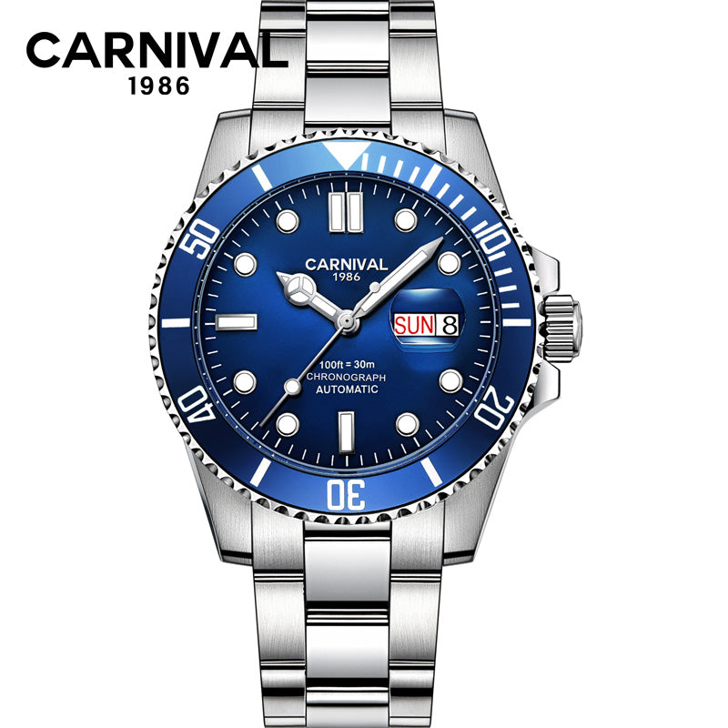 Carnival 8756g quality mens automatic watches under 100 iluwatch