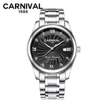 Carnival 8183G Automatic Date Indicator Watch for Couples