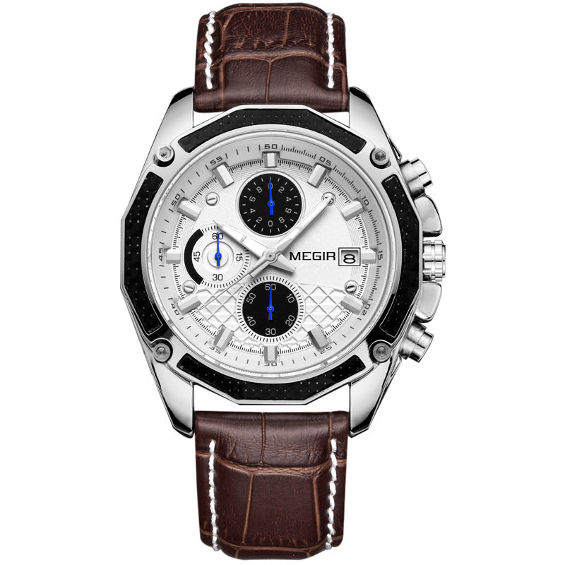 Megir chronograph watch on sale price