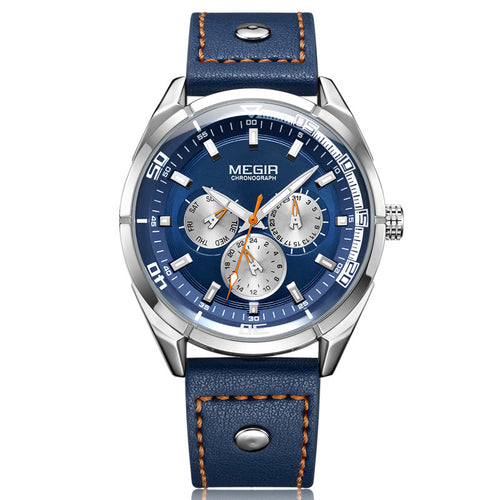 men's blue dial watches