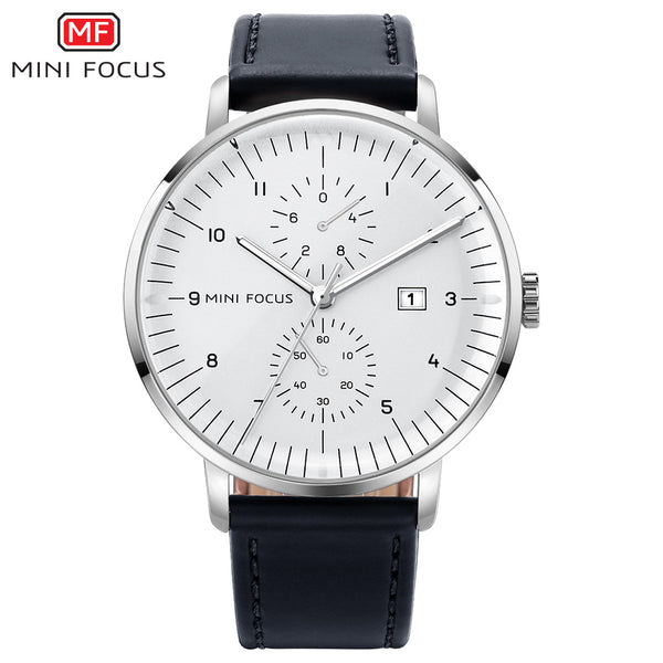 MINI FOCUS Military Sports Quartz Watches for Men Chronograph Army  Wristwatch Man 3Bar Waterproof Luminous : Amazon.in: Fashion