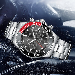 SENORS SN211 Affordable Automatic Watches Mens Day Month 24 Hours
