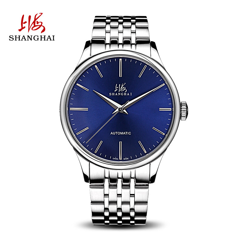 Shanghai Vintage Watch 36mm Manual Winding Blue Dial Gold Index Vintage  China CPO, Men's Fashion, Watches & Accessories, Watches on Carousell